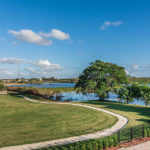 walking path along Lake Okeechobee